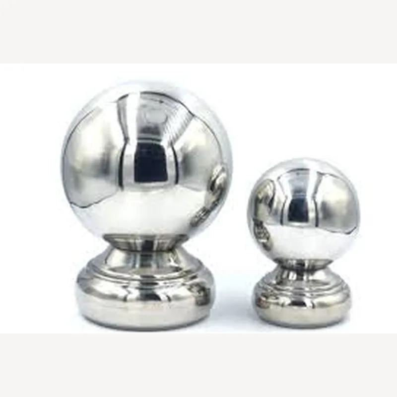 Boule Support Inox 304 Ø76 Coloré Titane — INOX DAL, quincaillerie inox 304 Maroc