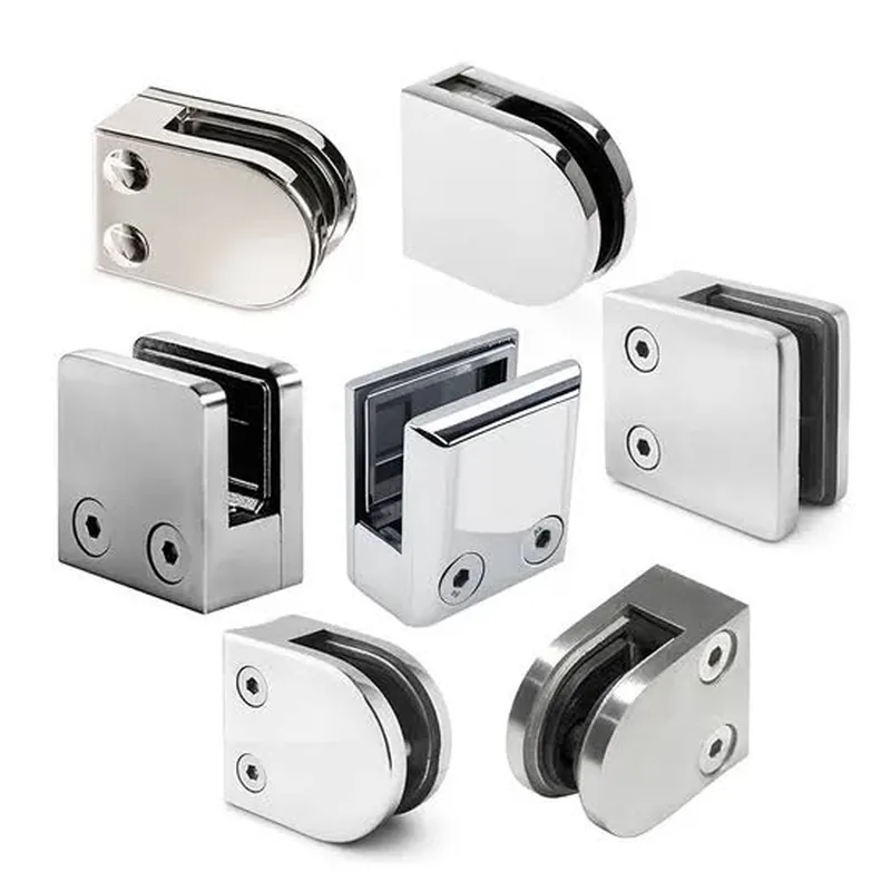 Support Étagère Verre Inox — INOX DAL, quincaillerie inox Maroc